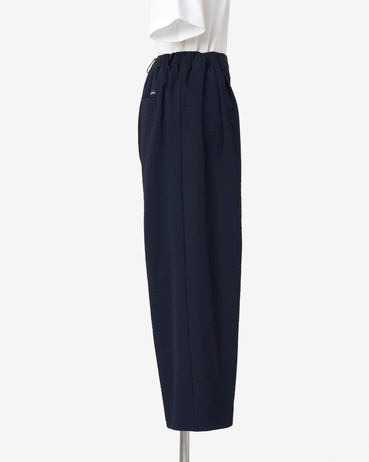 [L's]LONG WIDE PANTS NY/PU/ロングワイドパンツ