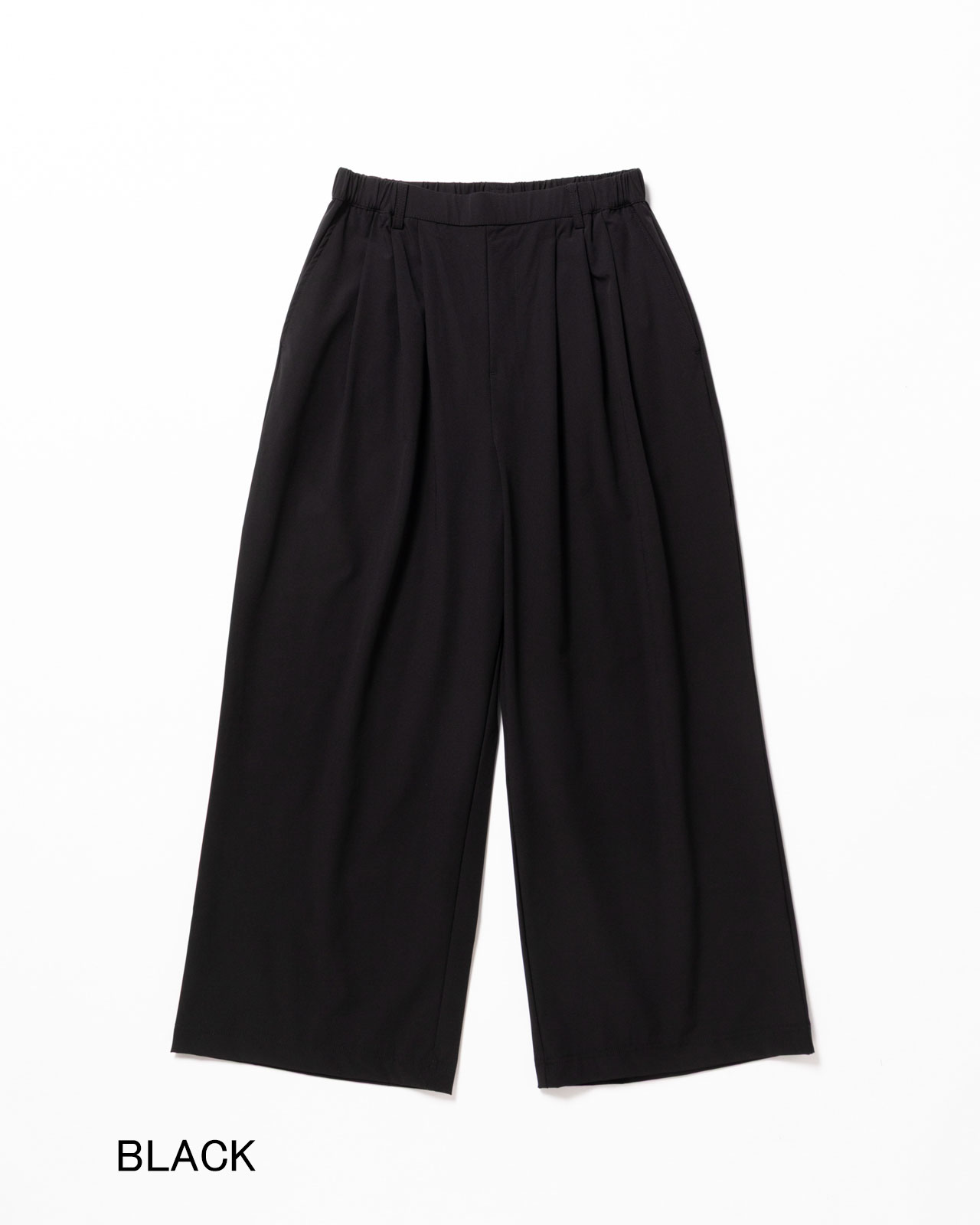 [L's]LONG WIDE PANTS NY/PU/ロングワイドパンツ