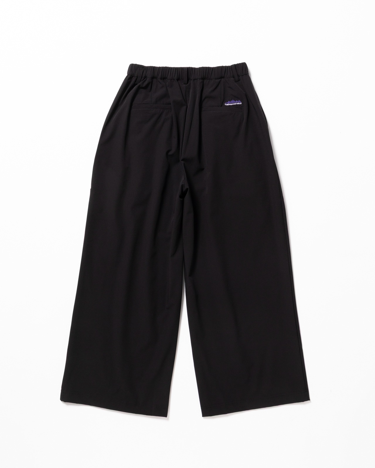 [L's]LONG WIDE PANTS NY/PU/ロングワイドパンツ