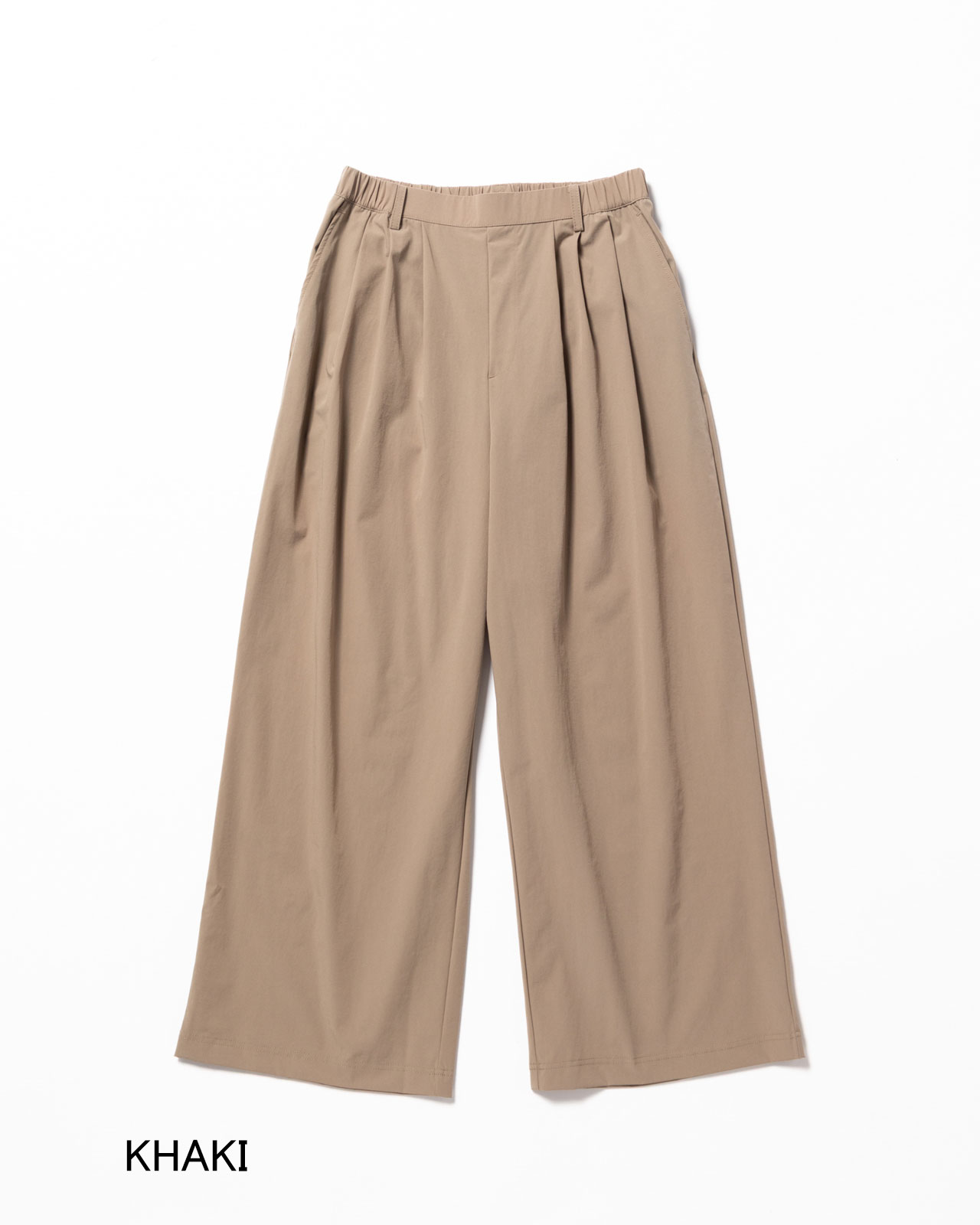 [L's]LONG WIDE PANTS NY/PU/ロングワイドパンツ