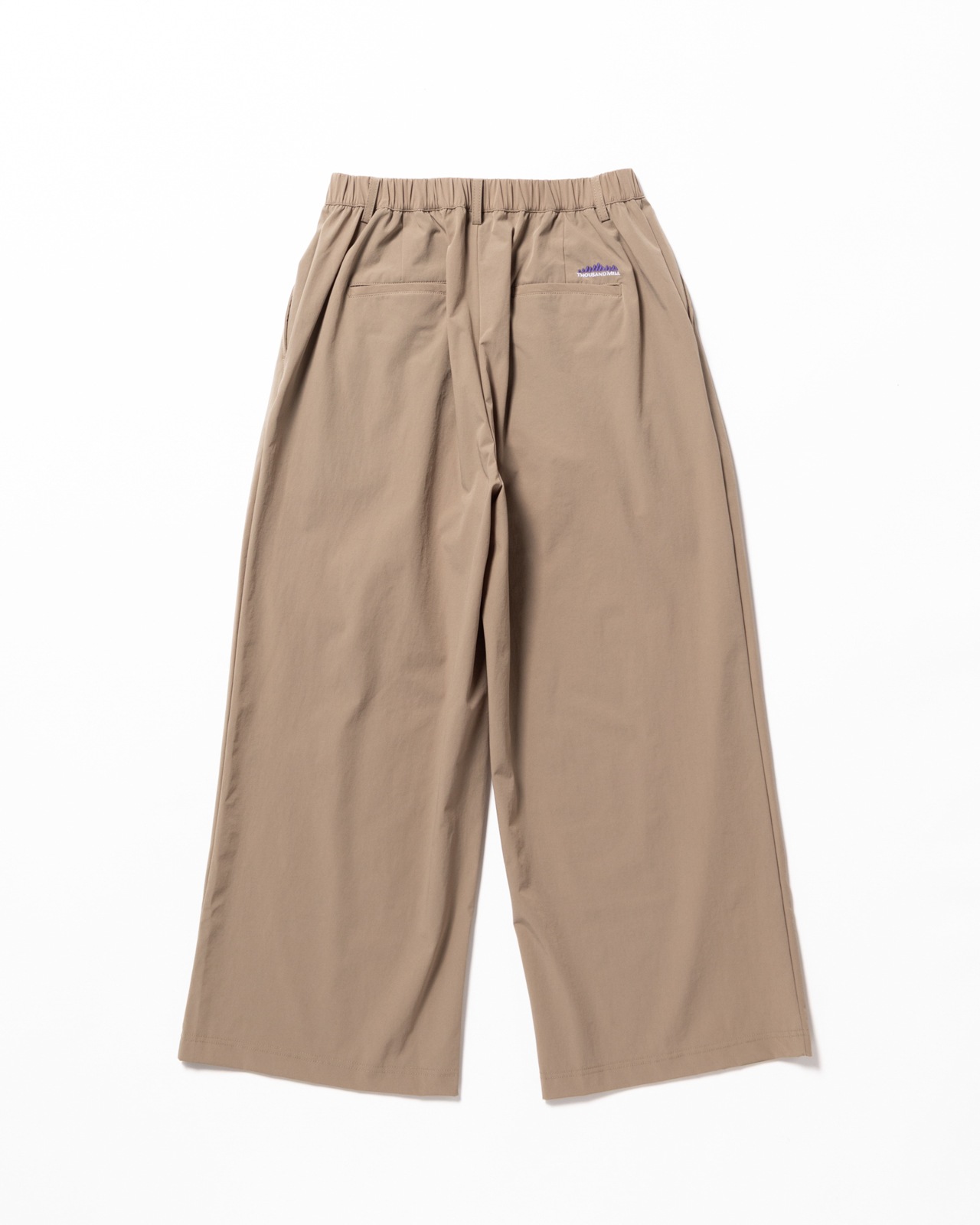 [L's]LONG WIDE PANTS NY/PU/ロングワイドパンツ
