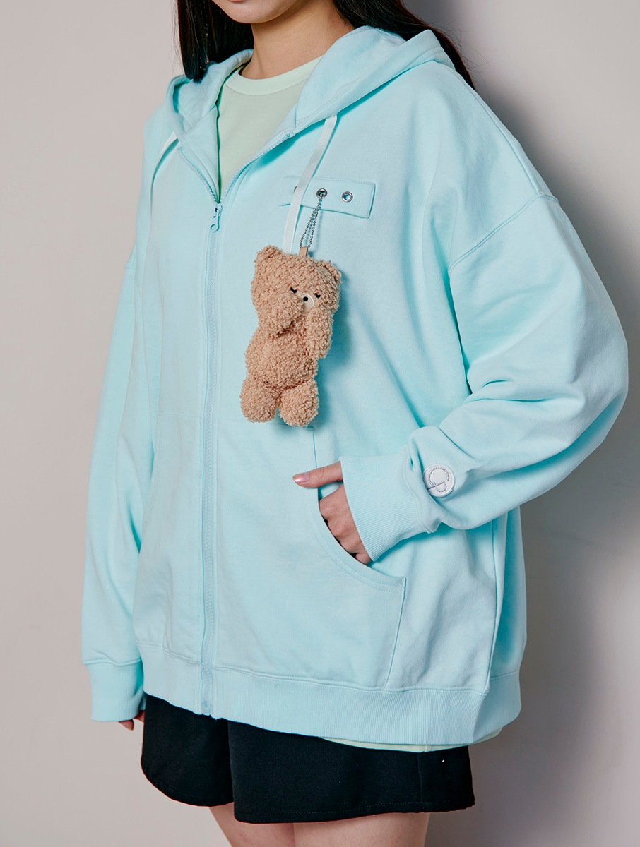 ZIPフーディー ミントグリーン | Green Pharmacy（緑川光） | FAVOLC