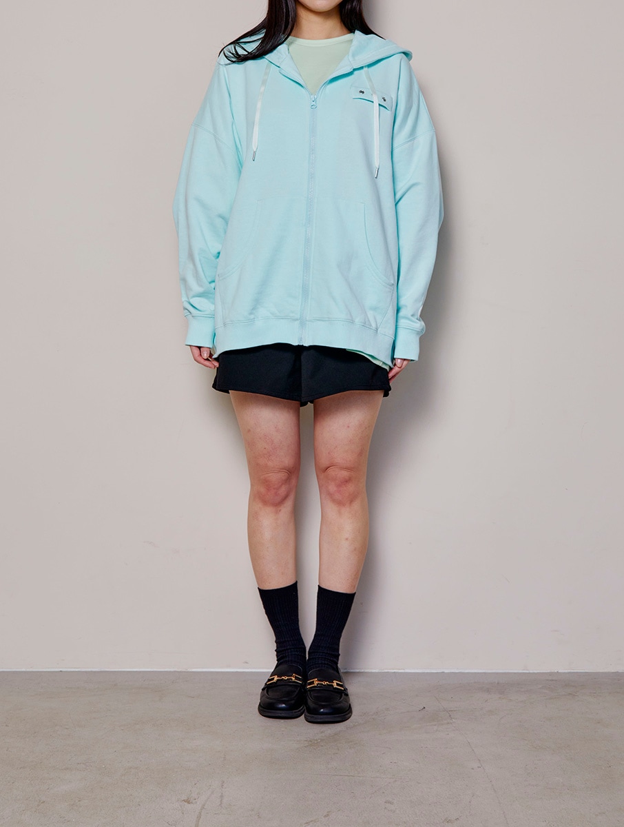 ZIPフーディー ミントグリーン | Green Pharmacy（緑川光） | FAVOLC