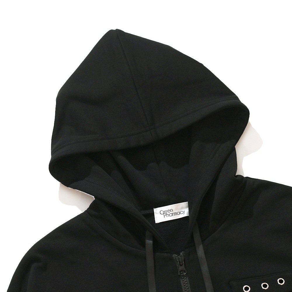 ZIPフーディー ブラック | Green Pharmacy（緑川光） | FAVOLC