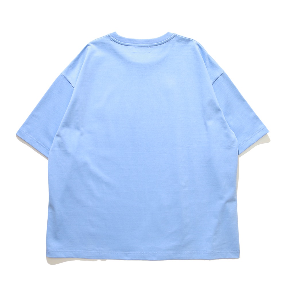 ミルク様専用 ミセス Utopia Tシャツ ライトブルー/ライトグリーン L