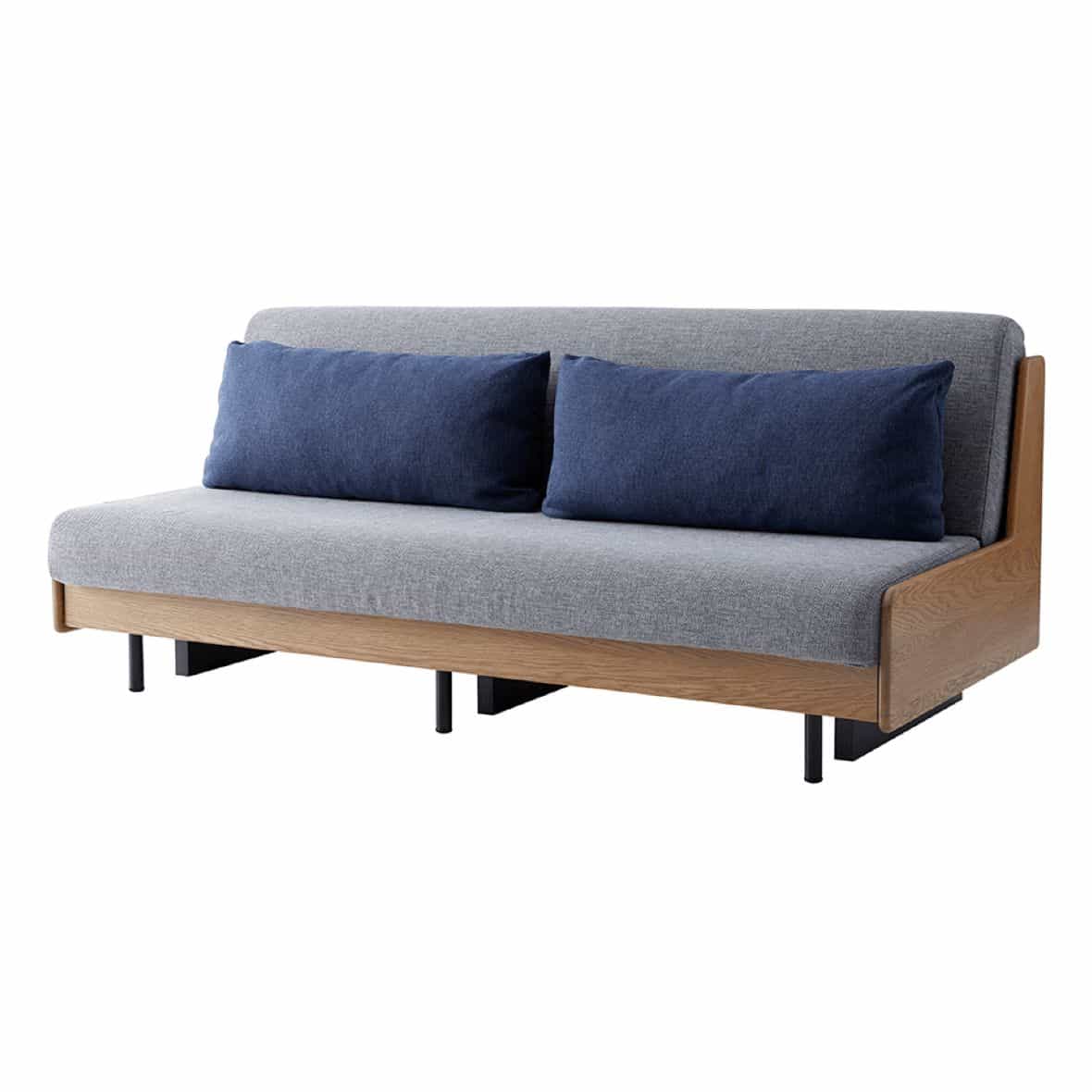 カミーニ 2人掛けソファ グレー　ファニチャードーム カミーニ 2人掛けソファ グレー ファニチャードーム カミーニ 2人掛け