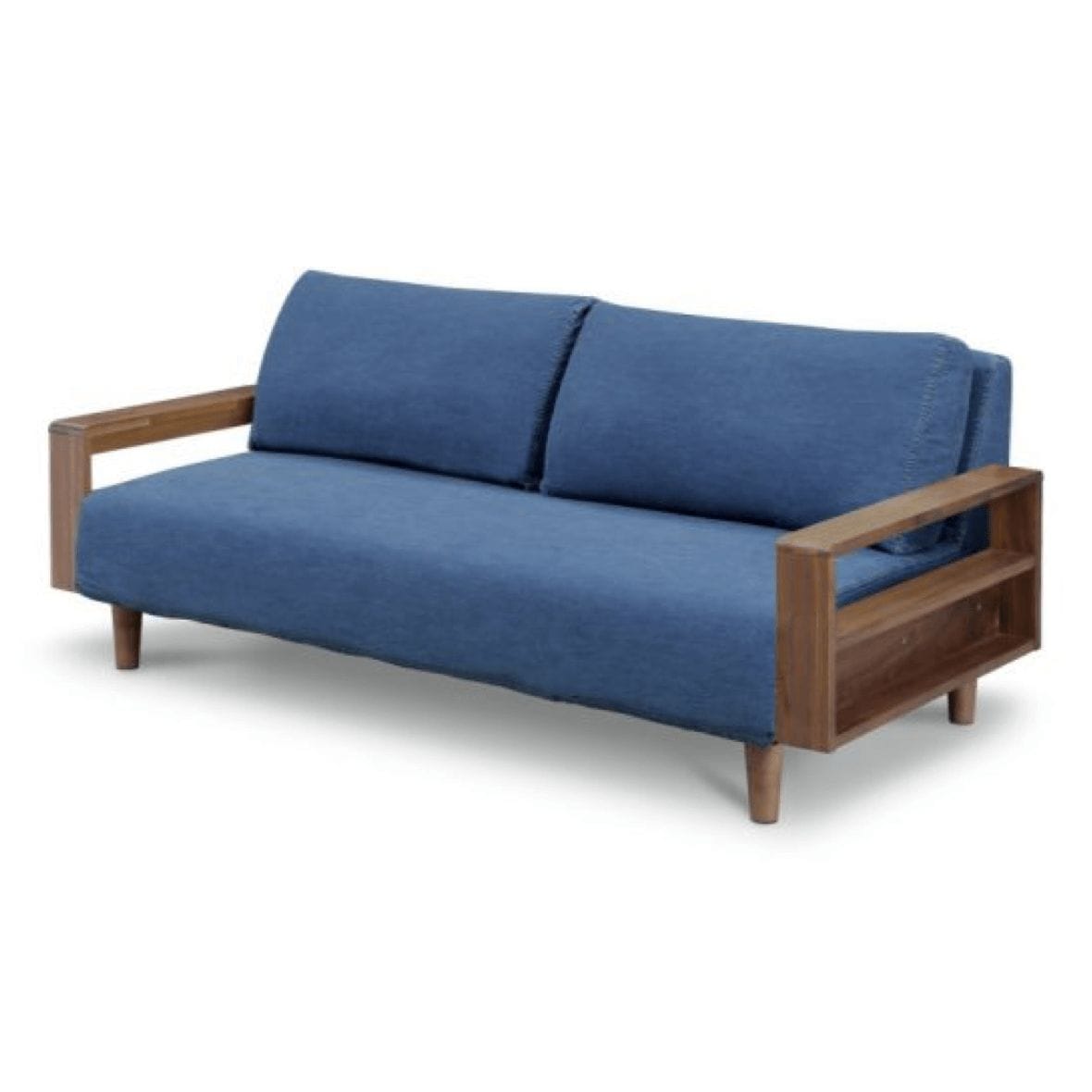 ニコール2 3PソファWNT (デニム)○○01月17日以降のお届け