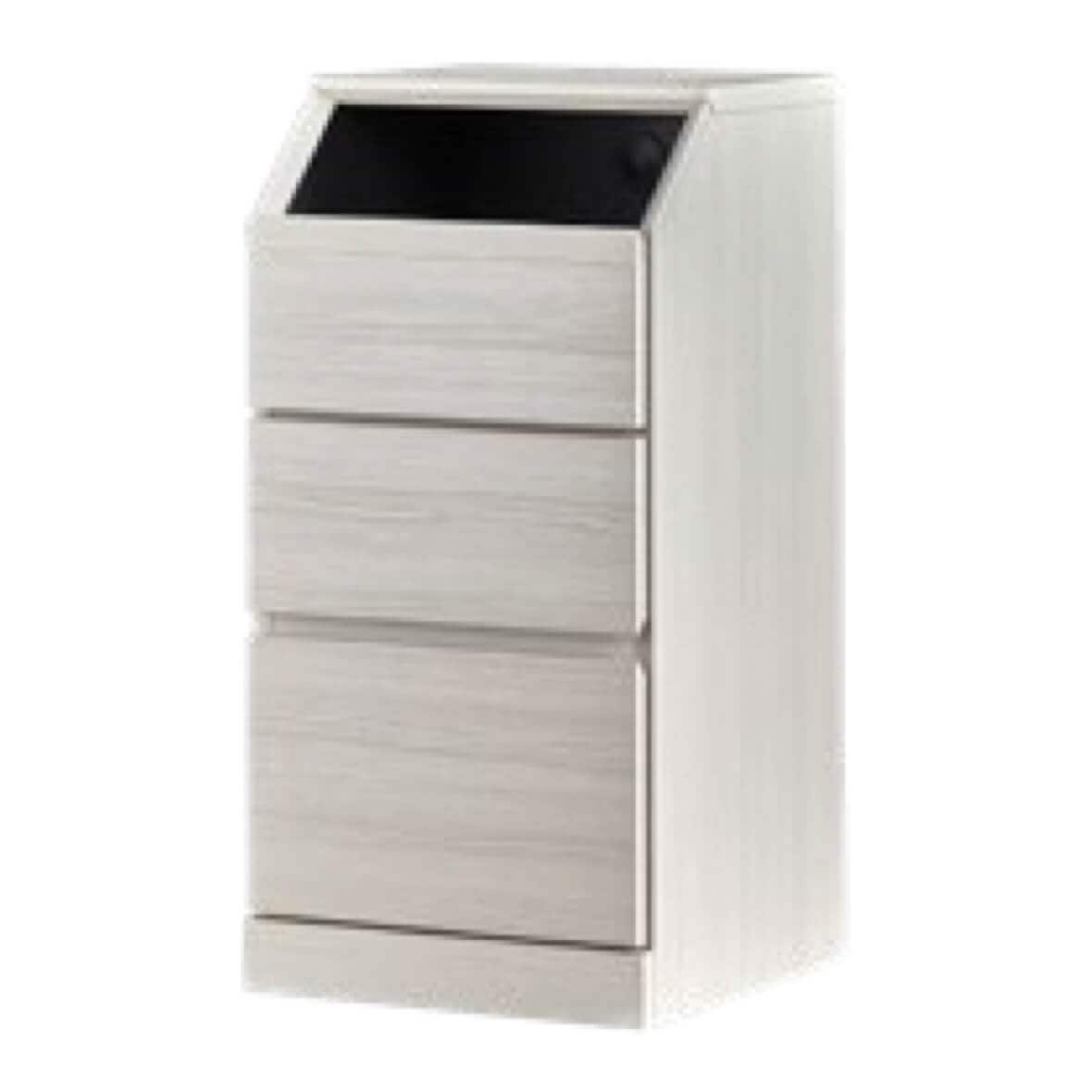 ふとぶん】ホワイト チェスト 深型 写真右 ふとぶん】ホワイト