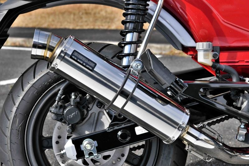 ビームス DAX125 (8BJ-JB04) R-EVO ステンレスサイレンサー 政府認証