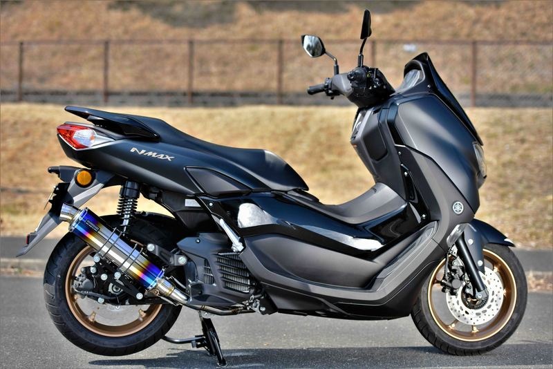 ビームス N-MAX125 (8BJ-SEG6J) R-EVO ヒートチタンサイレンサー 政府