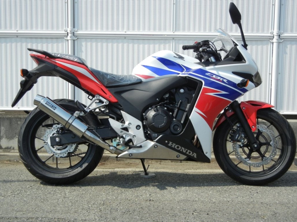 WR'S CBR400R/CB400F/400X (EBL-NC47) スリップオン ラウンドタイプ