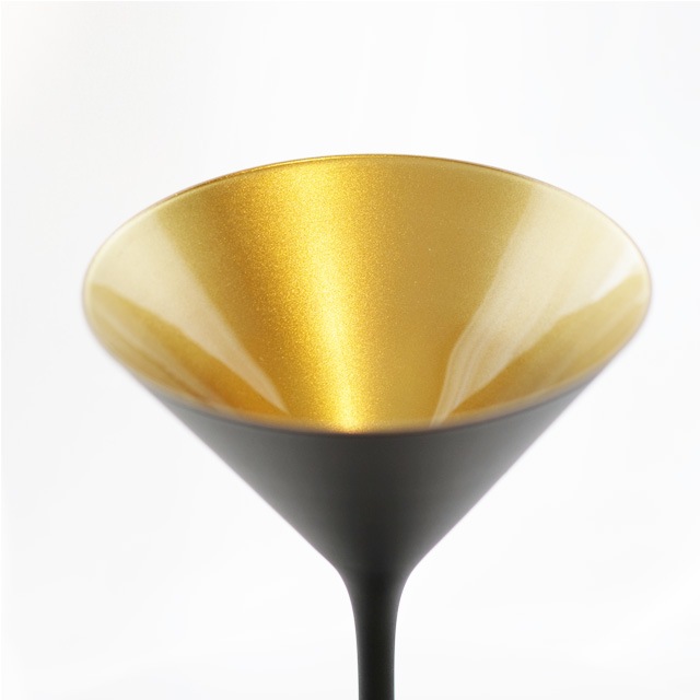 ドイツ製　カクテル　マットブラック×ゴールド　