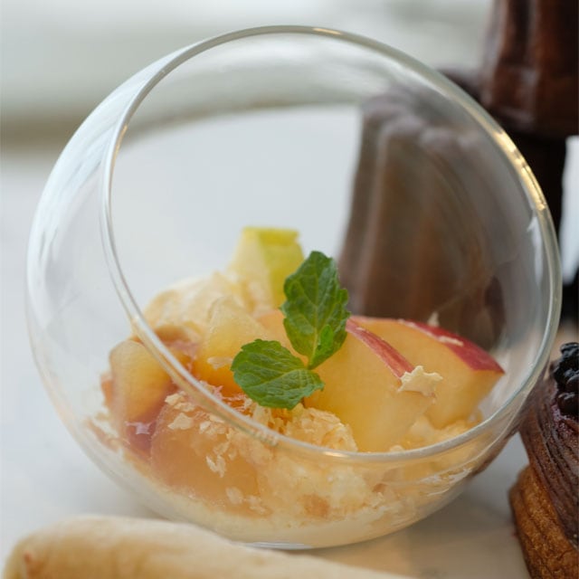 フランス製　ラウンドオープンカップ120ｍｌ