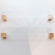 台付き レクタングルディスプレイアクリルプレート ｜ 四季折々