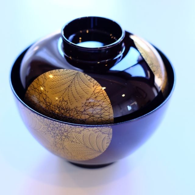 溜武蔵野 日月椀