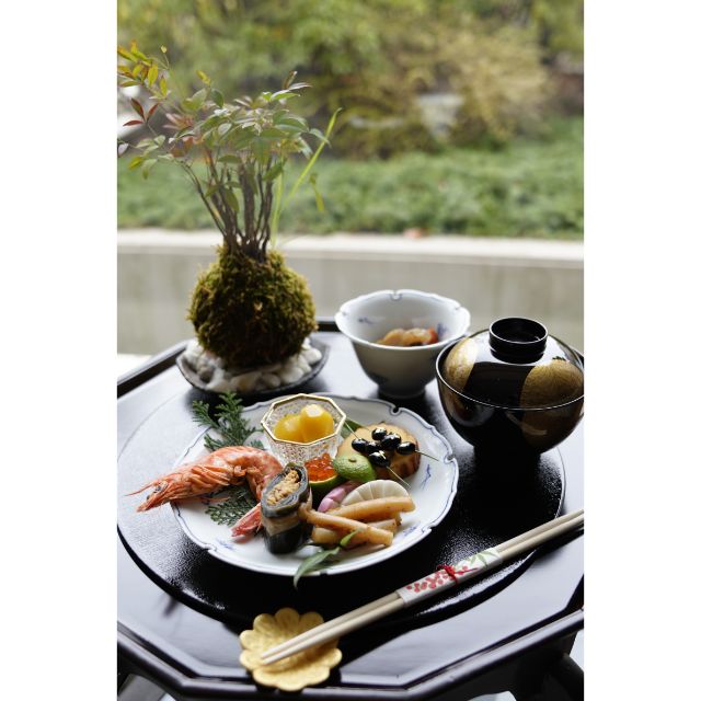 溜武蔵野 日月椀