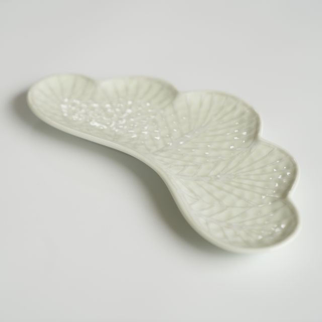 有田焼　錦銀松葉形　前菜皿