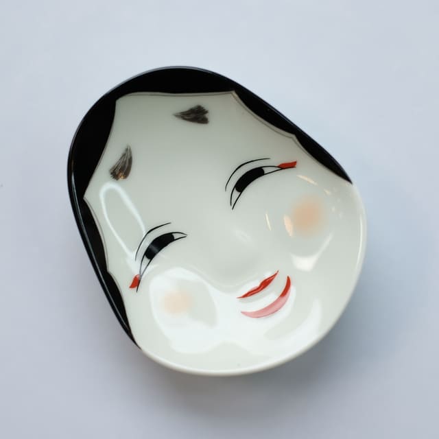 有田焼　錦おふくさん　小付け