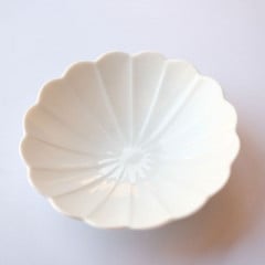 言花 11ｃｍ 小皿 福寿草 白 すべての商品 Four Grace Tableware