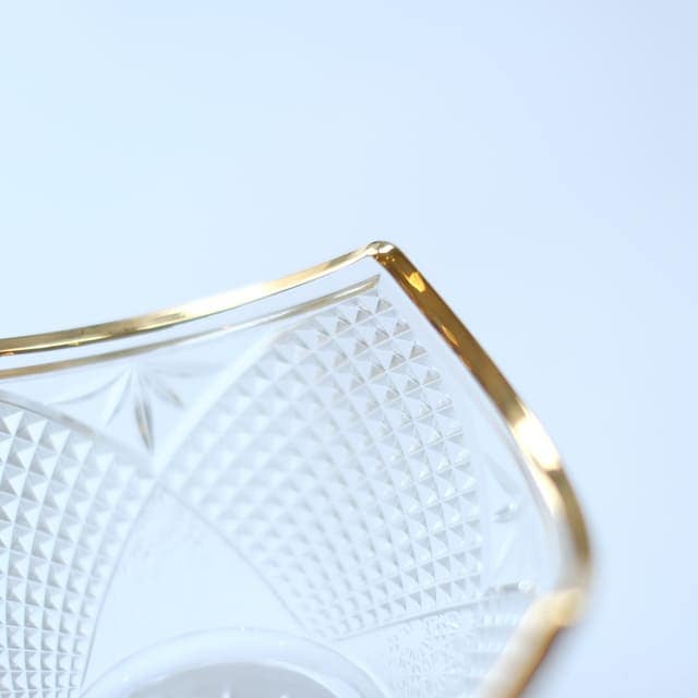 吉粋四方小鉢 金付