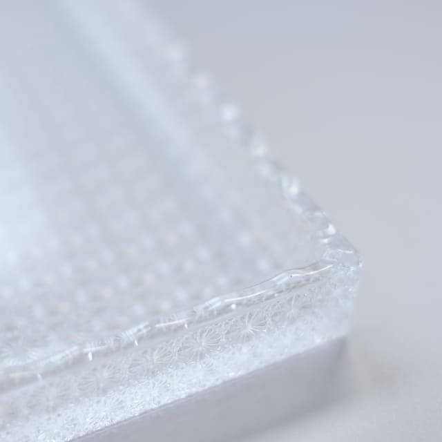 淑雅 ガラス長角皿