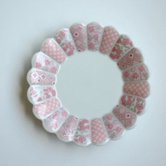 波佐見焼 花離宮 15cm丸皿 ｜ 四季折々のおしゃれな和食器通販サイト