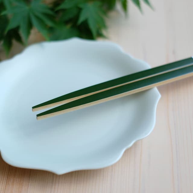 新若竹　取り箸　利休