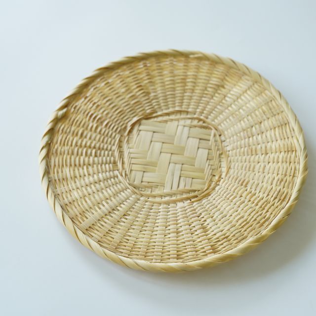 細編みそばざる　7寸