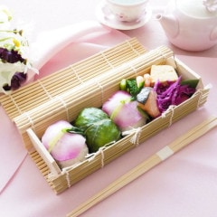 竹製 簾弁当箱 （長方形） ｜ 四季折々のおしゃれな和食器通販サイト