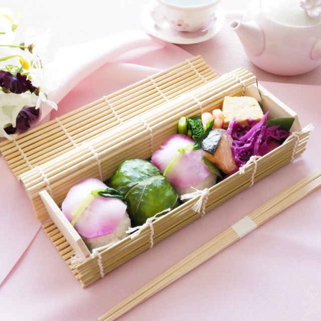 竹製　簾弁当箱　（小）