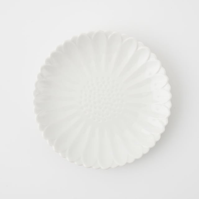 マリーゴールドプレートMS　ホワイト