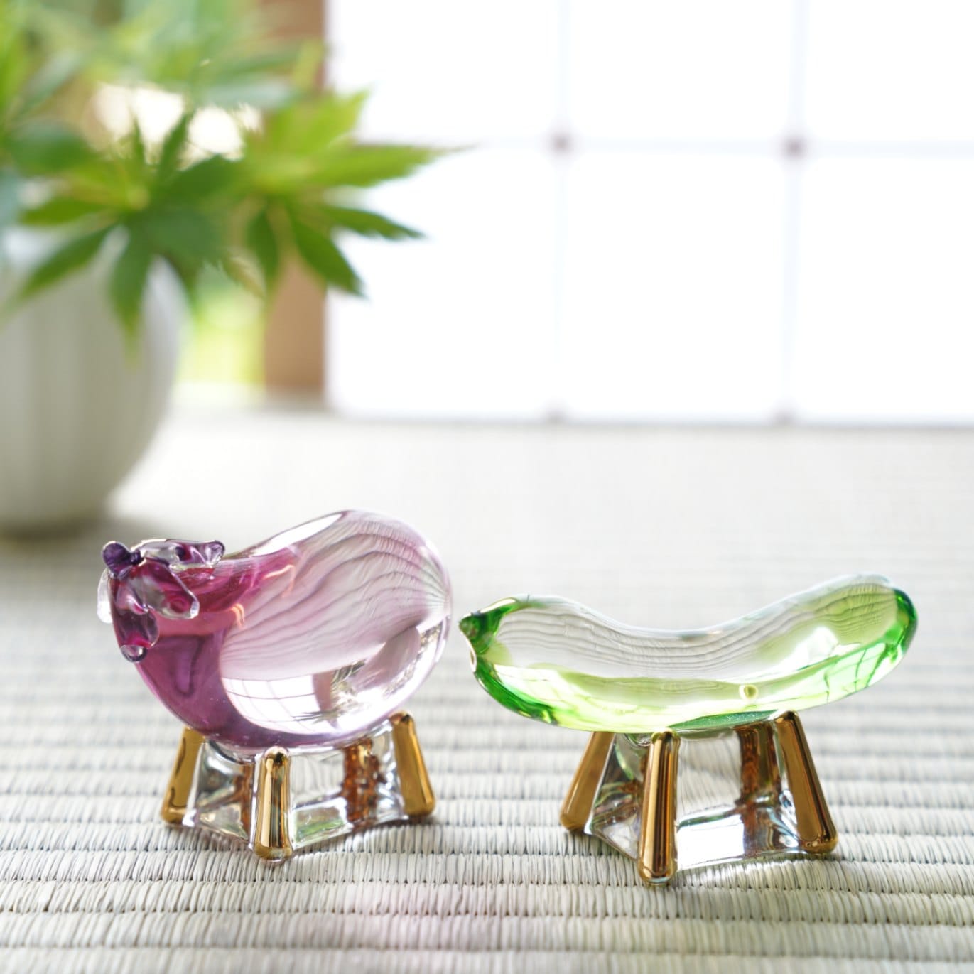 クリスタル 精霊馬 ｜ 四季折々のおしゃれな和食器通販サイト