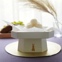 うさぎ 5.5寸 舞三宝 白天金 ｜ 四季折々のおしゃれな和食器通販サイト