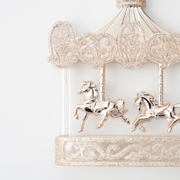 アクリルカルーセル　オーナメント