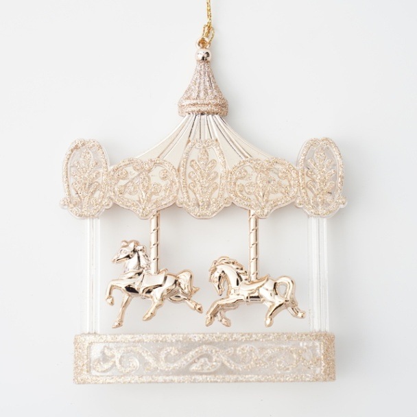 アクリルカルーセル　オーナメント