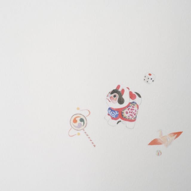 【11月中お届け】お正月あそび　ランチョンマット