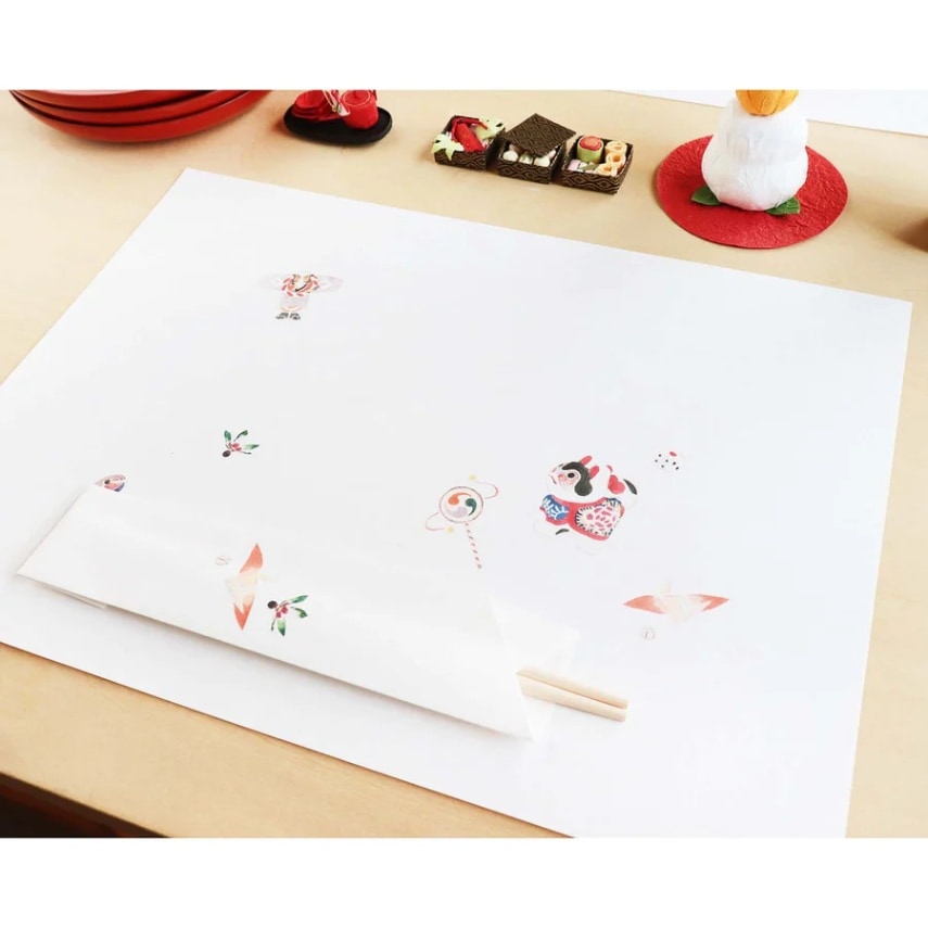 【11月中お届け】お正月あそび　ランチョンマット