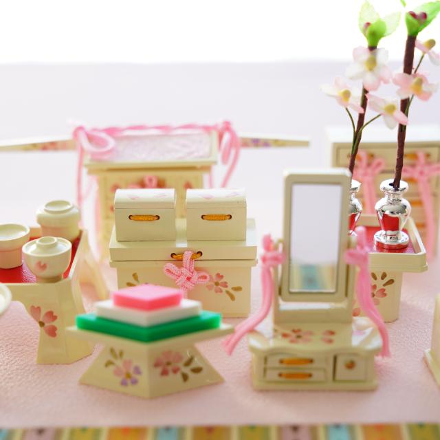 おひな道具8点セット