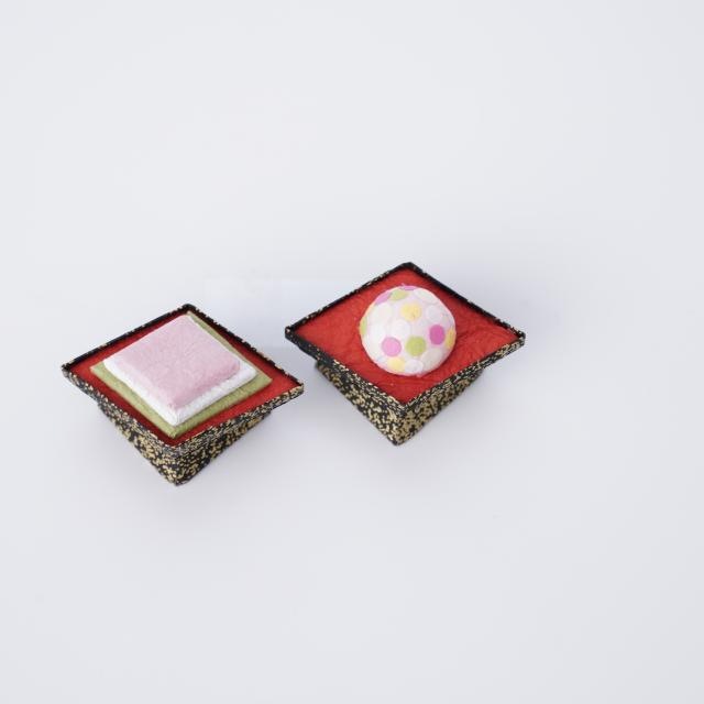 雛人形の角餅 雛人形の角餅