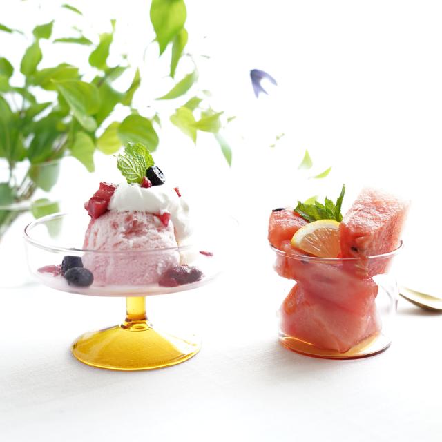 ピンク×イエロー　フリーカップ