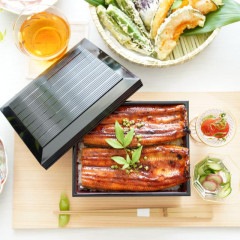 10個セット　 耐熱木目丼重　黒内朱　蓋付　耐熱　うな重 10個セット 耐熱木目丼重 黒内朱 蓋付 耐熱 うな重 キッチン・食器