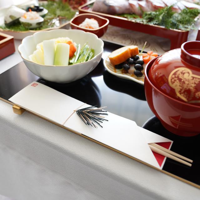 祝箸　金緑松（5膳入）FOURGRACEオリジナル　