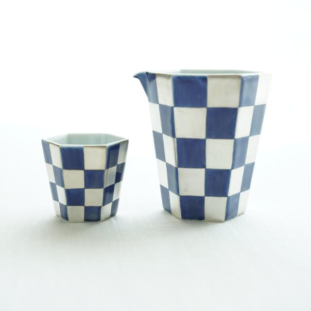 Oasi～銅化～ 片口酒器と盃の4点セット Oasi～銅化～ 片口