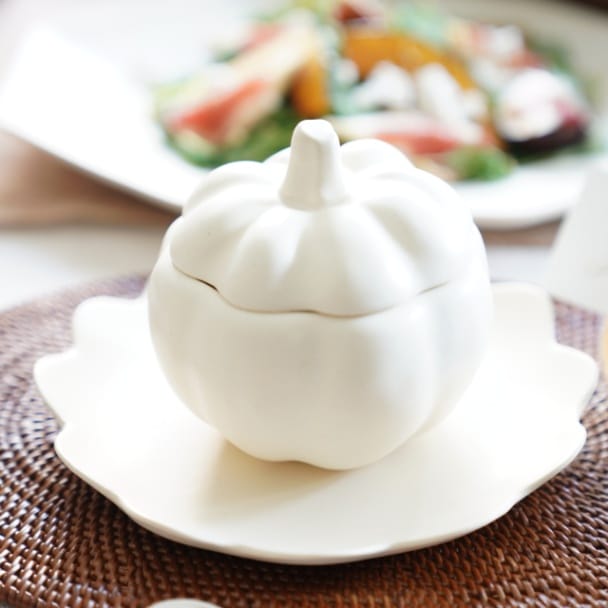 常滑焼 かぼちゃココット　M