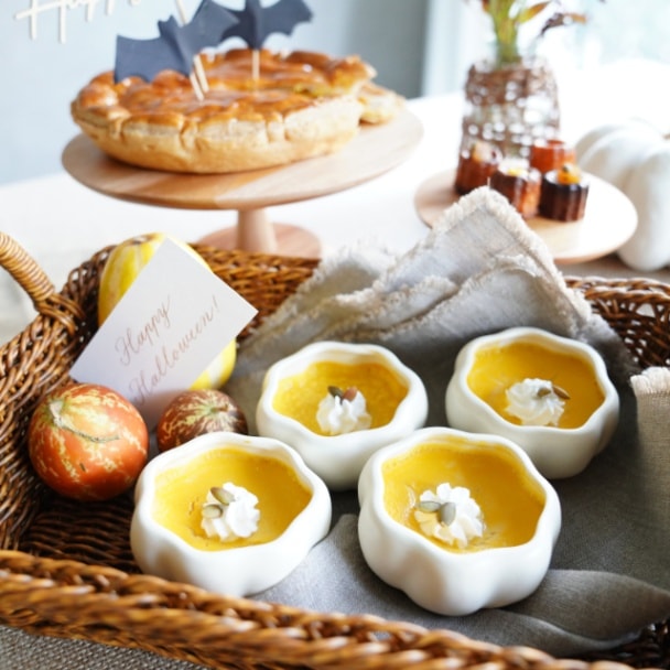 【アウトレット】常滑焼 かぼちゃココット S　