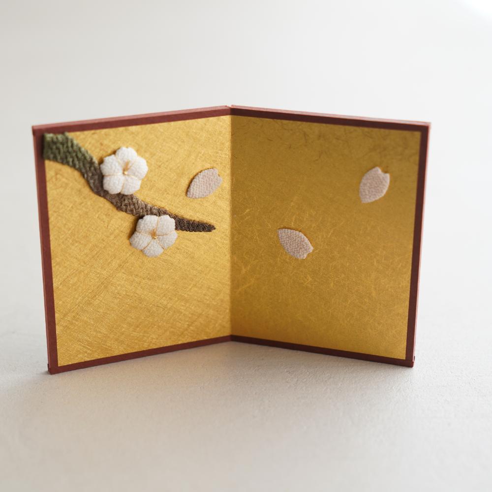 【11月中お届け】豆屏風　桜