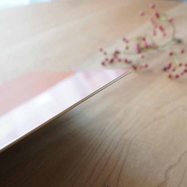 長手敷マット　柿朱渕金　FOURGRACEオリジナル