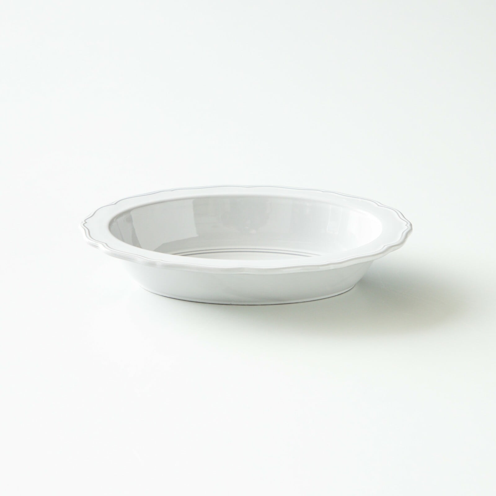 オーバルグラタン french ホワイト