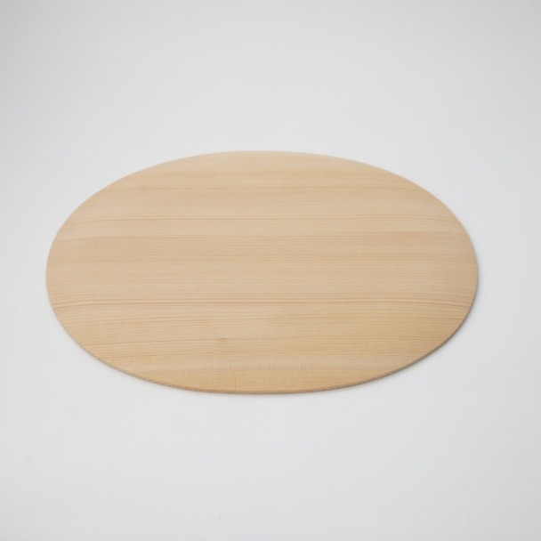 楕円の飯台（小）の専用蓋