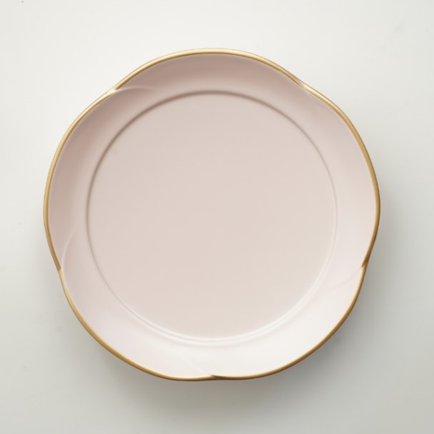 花椿皿 撫子縁金　FOURGRACEオリジナル